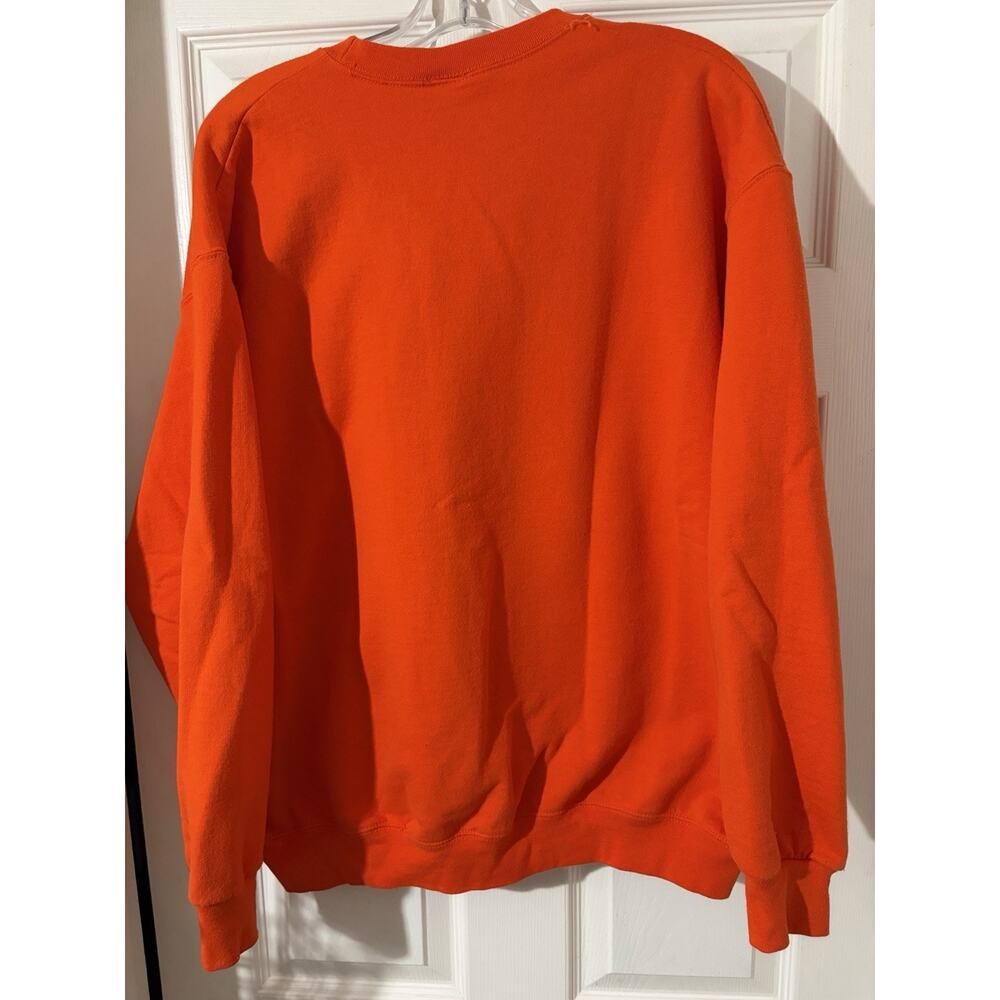 Vintage Looney Tunes Halloween Got Candy Sweatshirt Sz XL Cat Orange - Picture 4 of 6